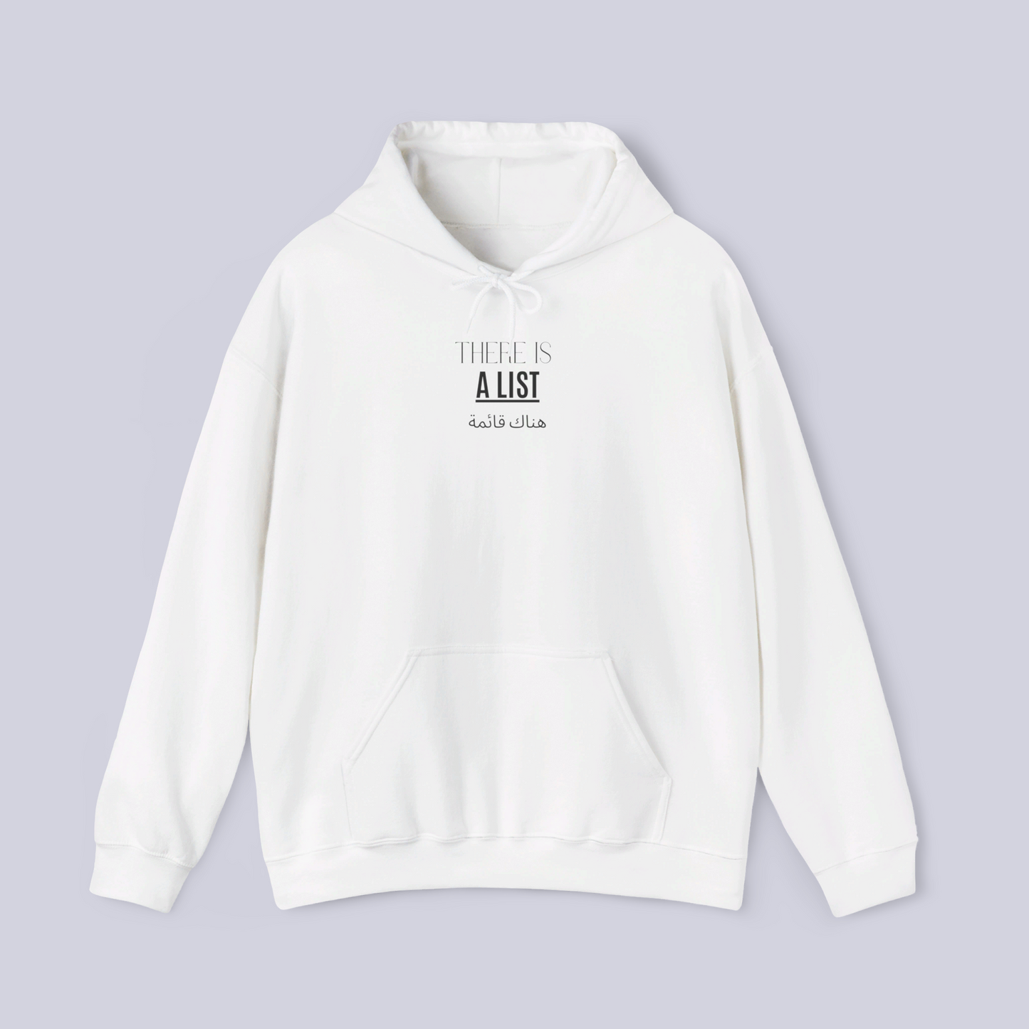 1.4. HOODIE: There is a list