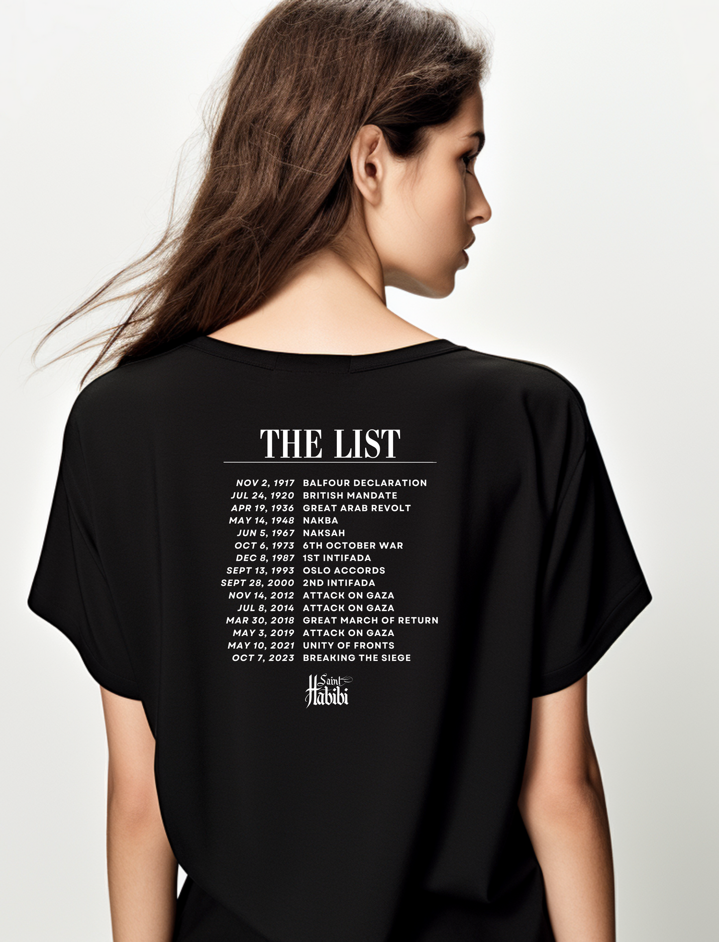 1.1. T-SHIRT: There is a list