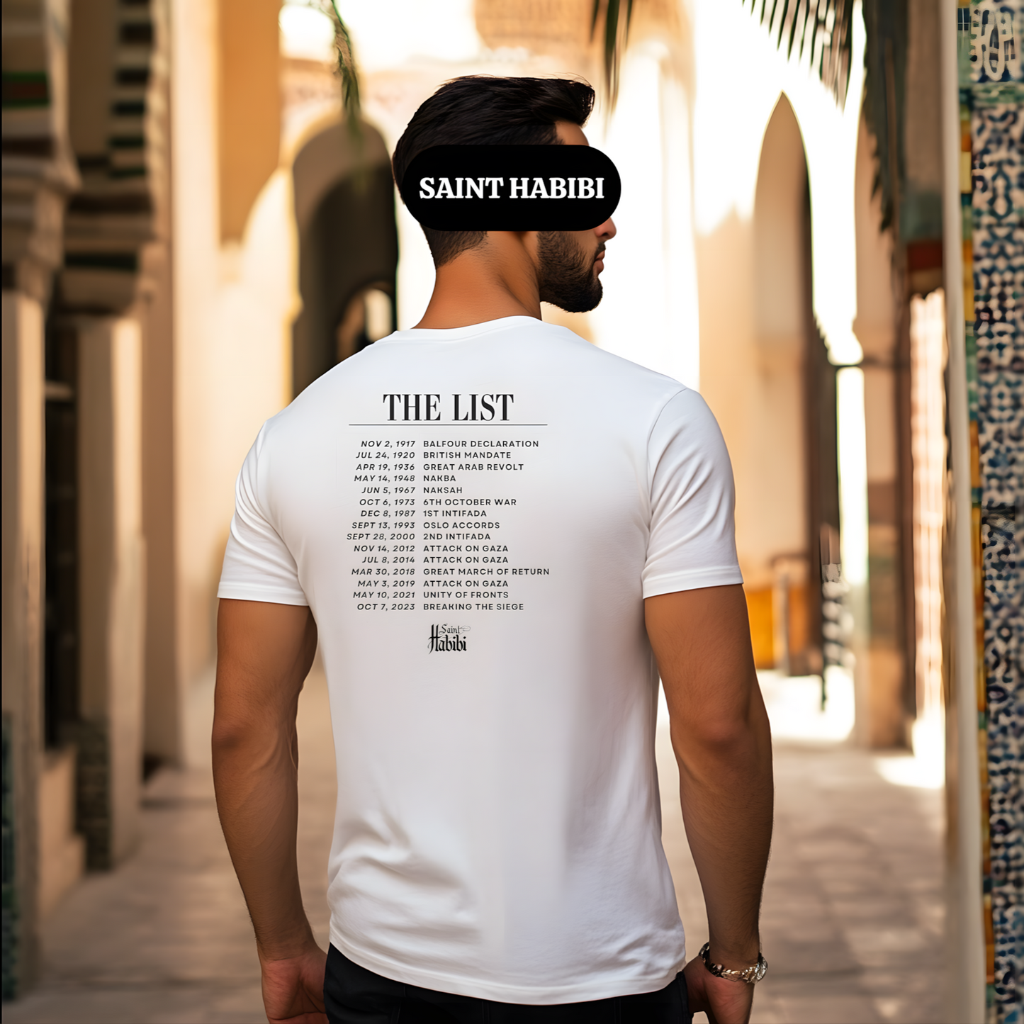 1.1. T-SHIRT: There is a list
