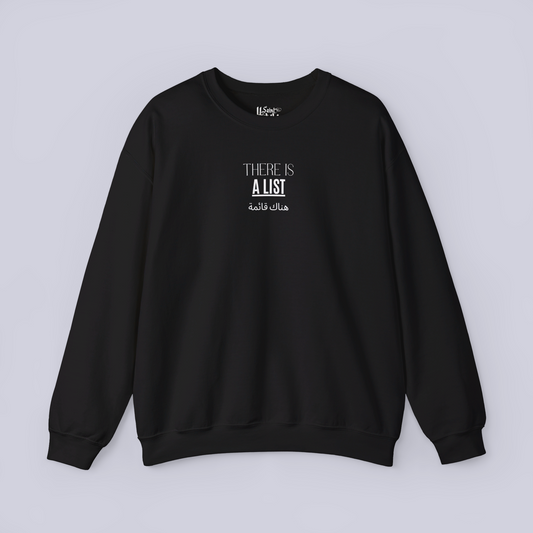 1.3. SWEATER: There is a list